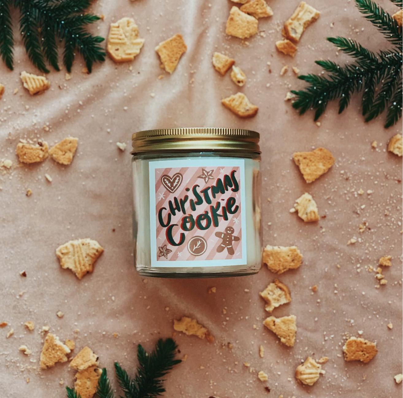 Christmas Cookie Canister